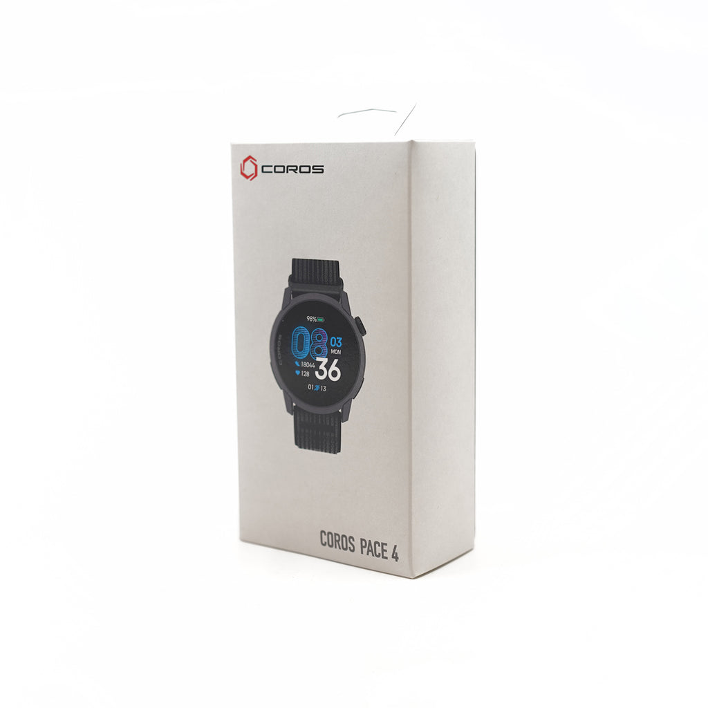 Coros Pace 4 GPS Sports Watch - Black - Nylon