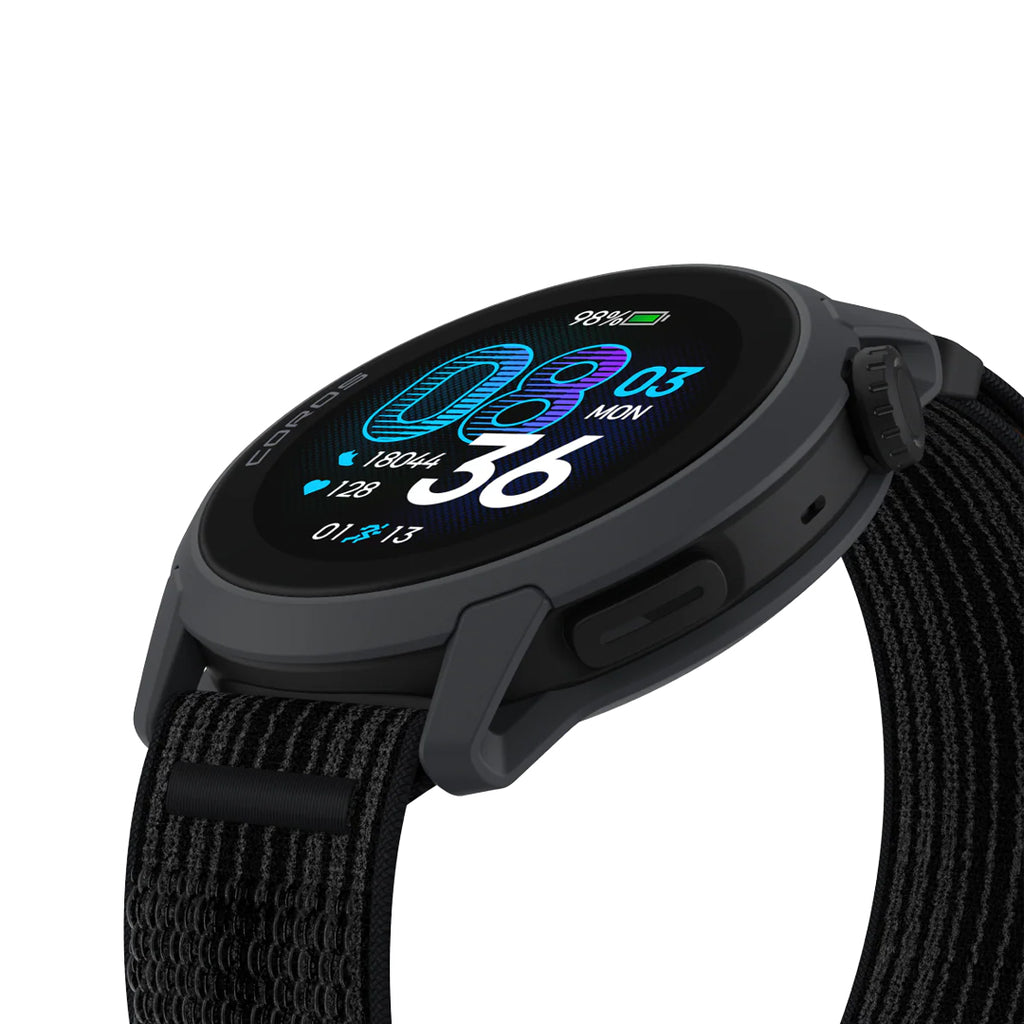 Coros Pace 4 GPS Sports Watch - Black - Nylon