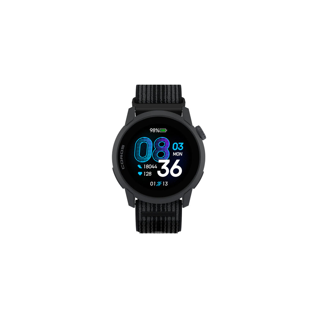 Coros Pace 4 GPS Sports Watch - Black - Nylon