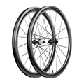 CRW Works CS4045 Carbon Spoke Disc Wheelset - Black Decals