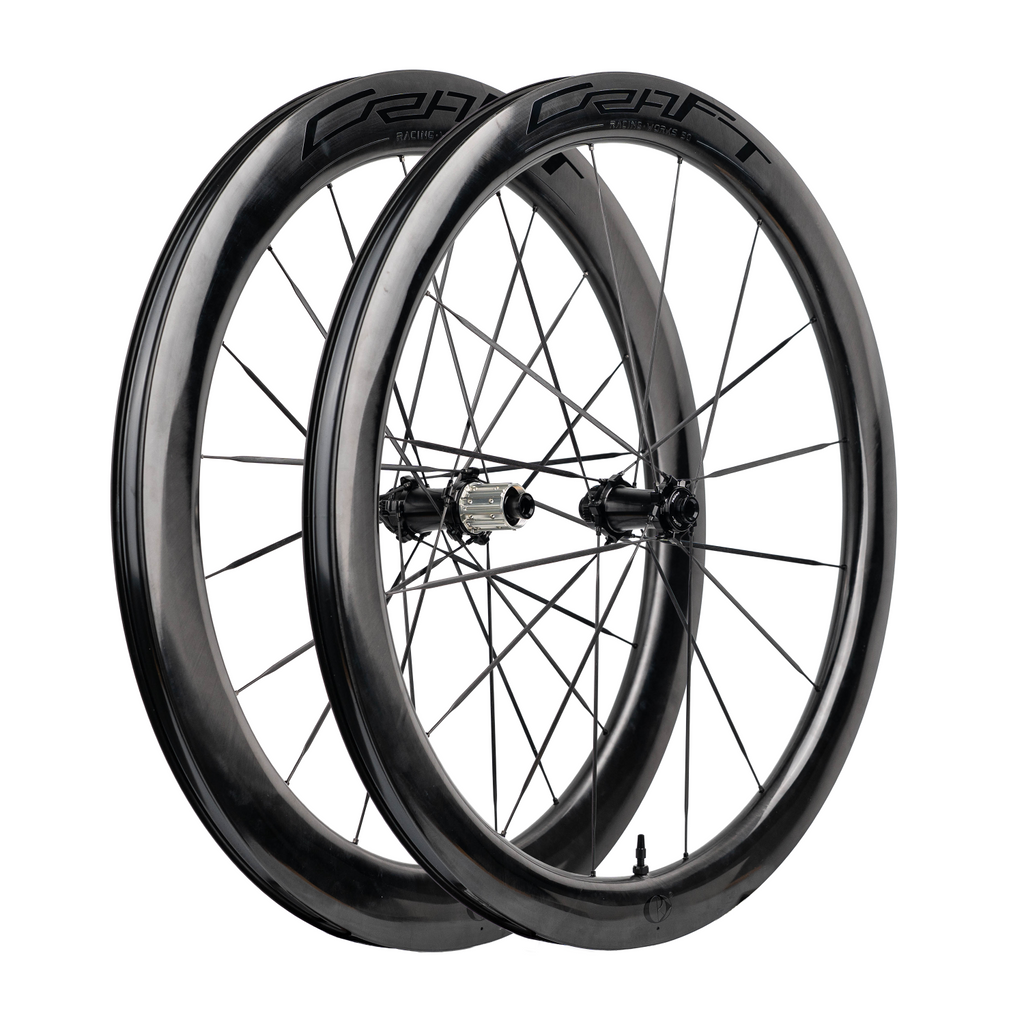 CRW Works CS5060 Carbon Spoke Disc Wheelset - Black Decals