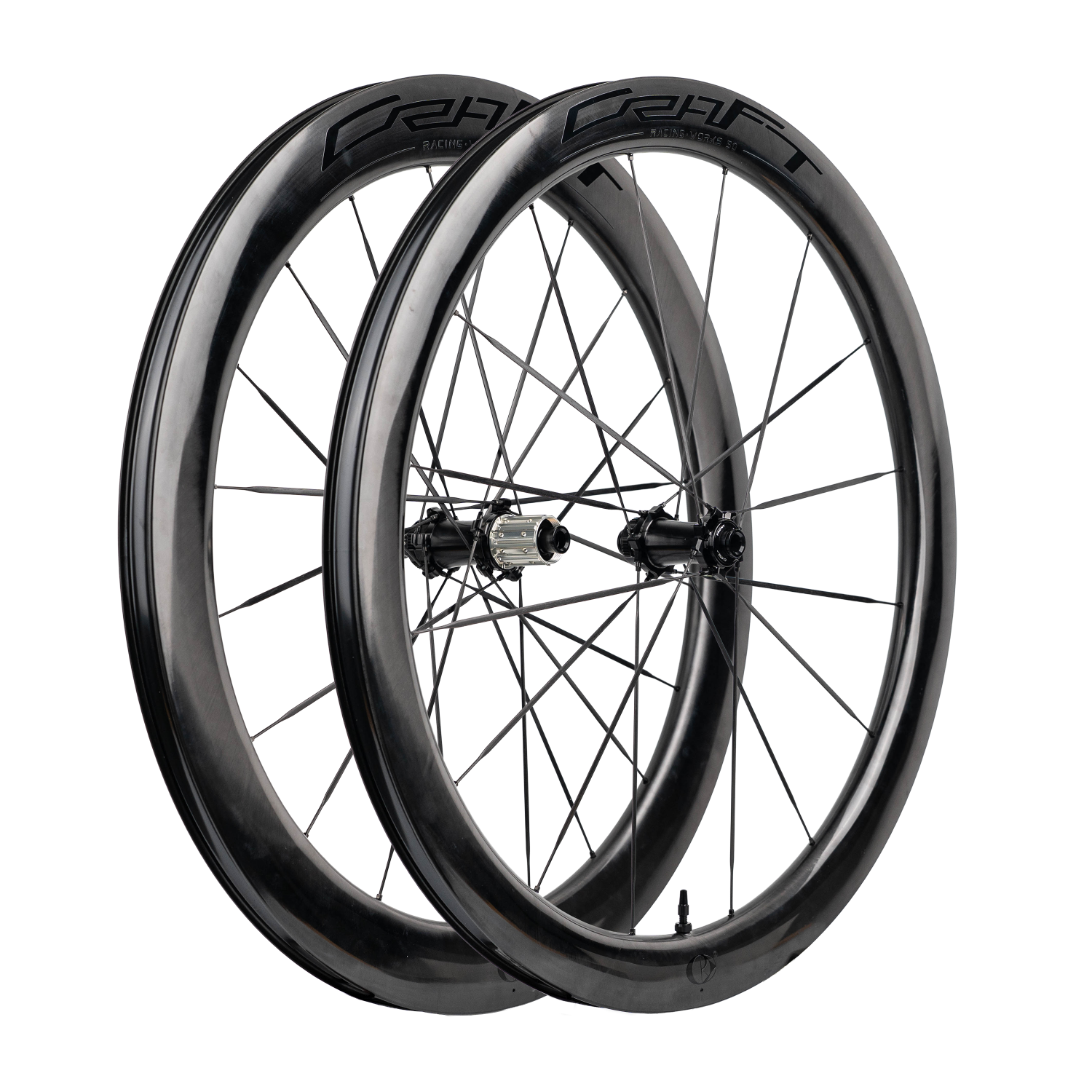 CRW Works CS5060 Carbon Spoke Disc Wheelset - Black Decals