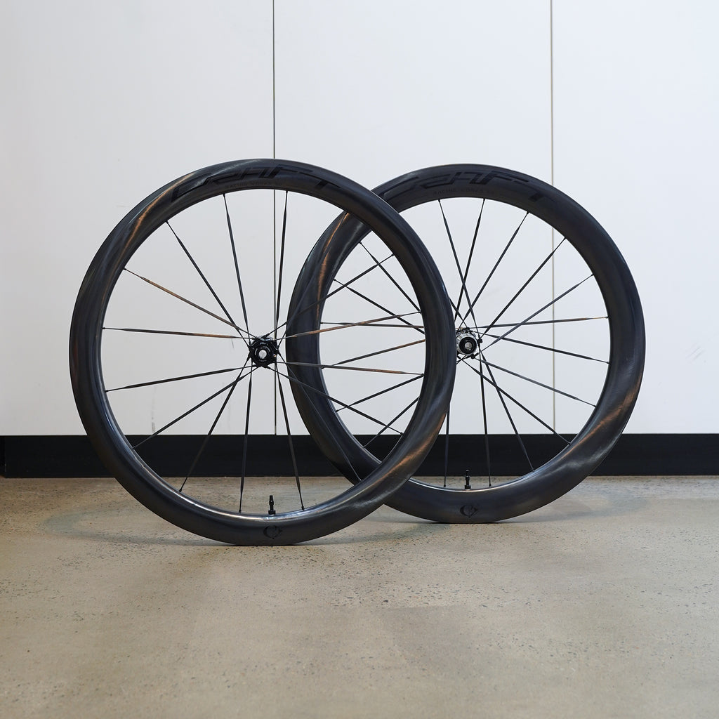 CRW Works CS5060 Carbon Spoke Disc Wheelset - Black Decals