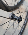 CRW Works CS5060 Carbon Spoke Disc Wheelset - Black Decals