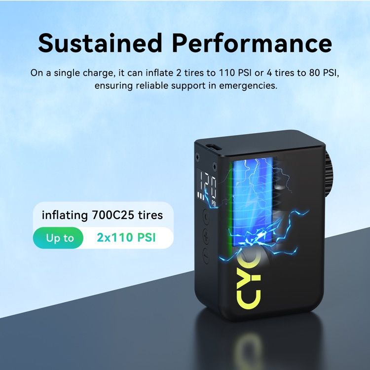Cycplus AS2 Ultra E-Pump