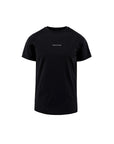 District Vision Aloe Short Sleeve T-Shirt - Black Wordmark