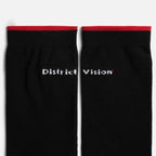 District Vision Performance Cordura 中筒袜 - 蓝色扎染