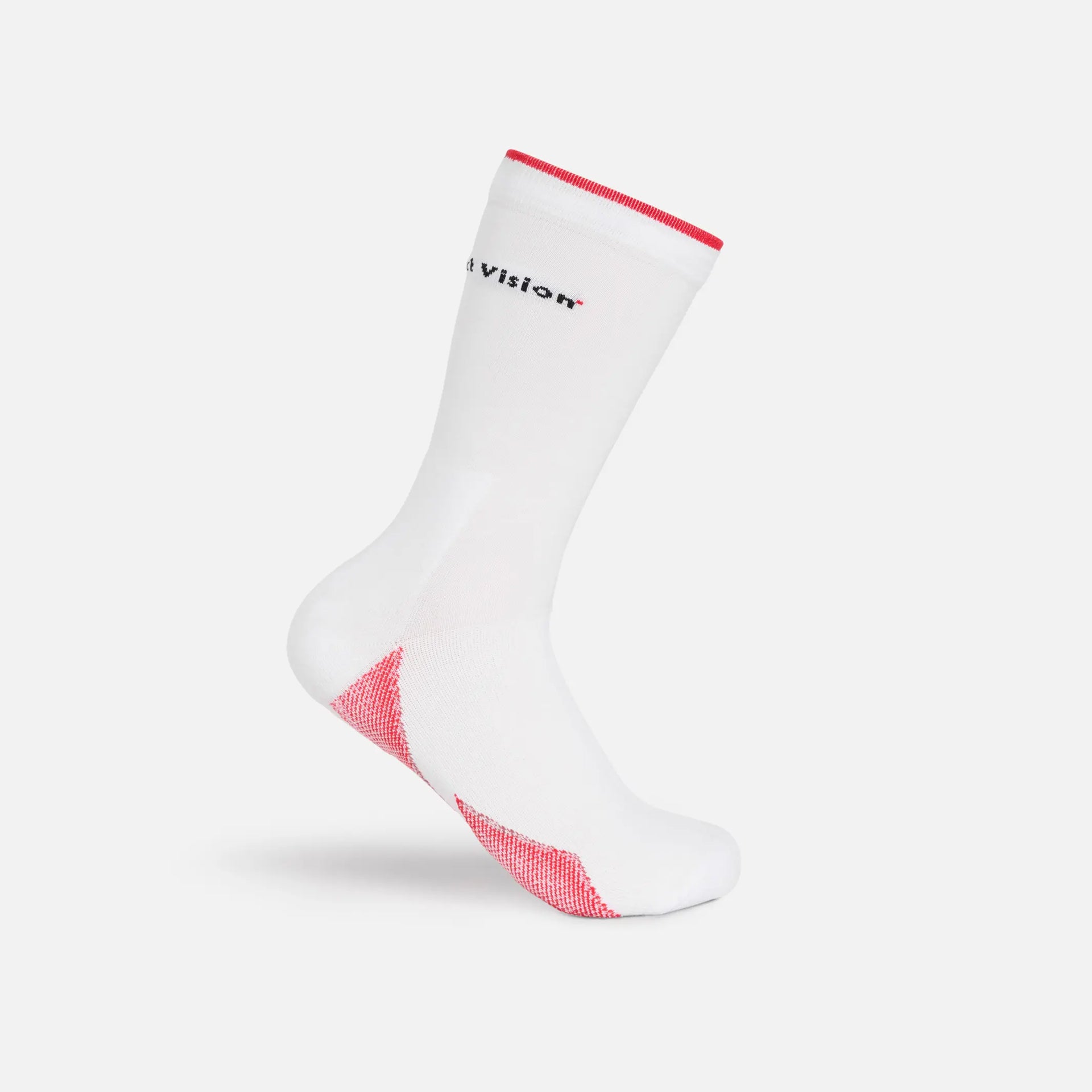 District Vision Cordura Socks - White/Wordmark