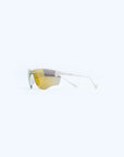 District Vision Junya Racer - White (D+ Amber Mirror Lens)