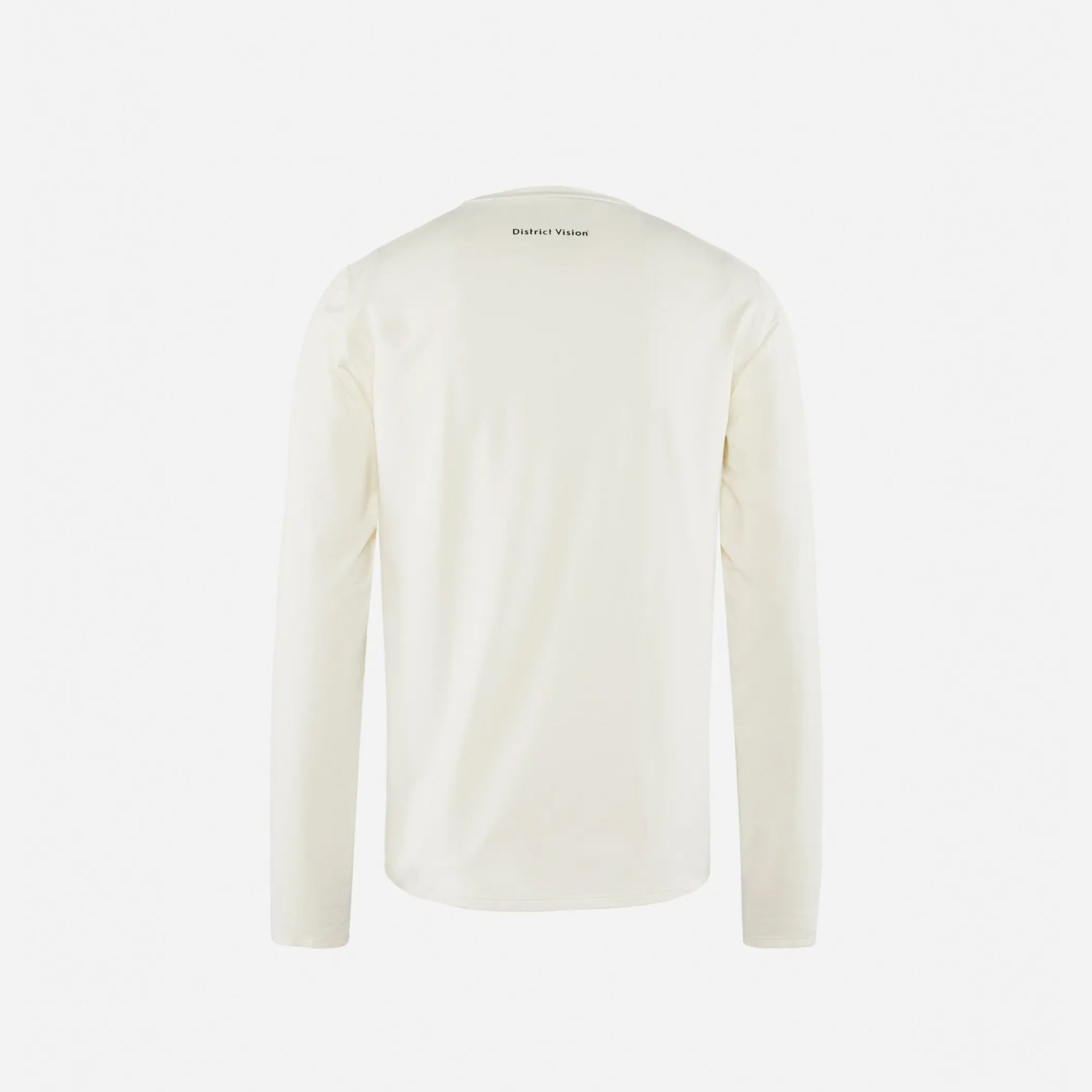 District Vision Lightweight Long Sleeve T-Shirt - Lunar White