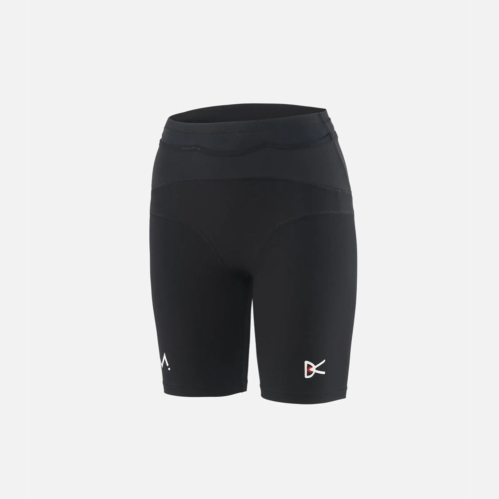 District Vision + Maurten Womens Elite Fuel Tights - Black