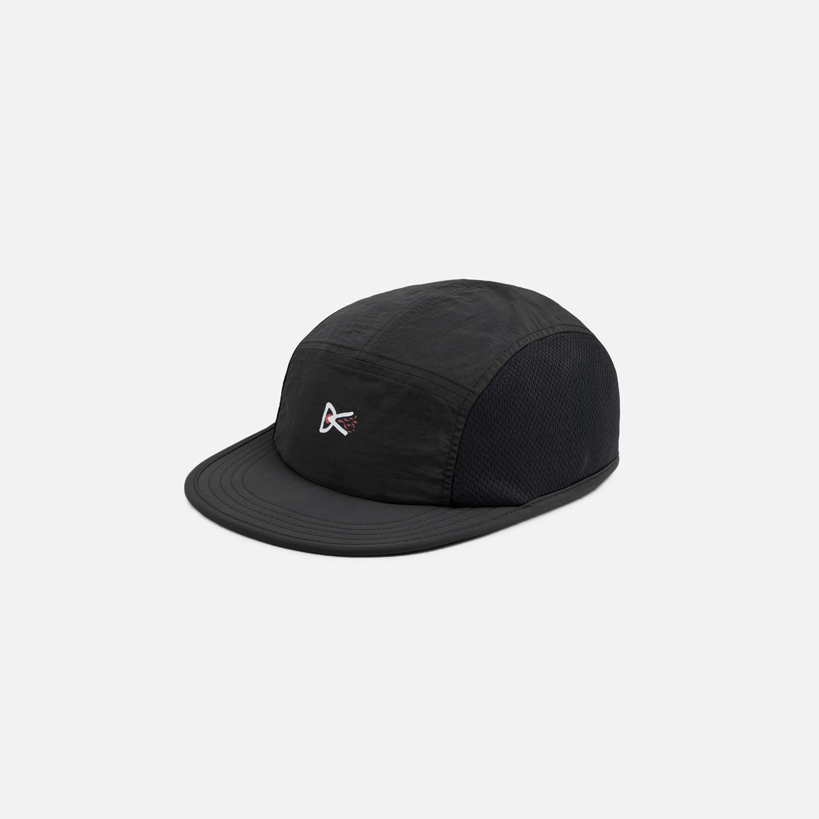 district-vision-nylon-paneled-mesh-hat-black