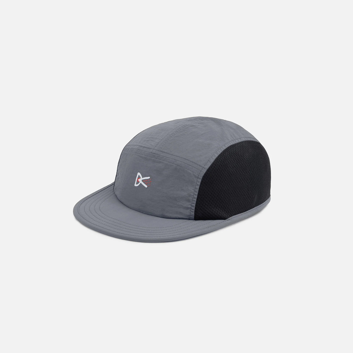 district-vision-nylon-paneled-mesh-hat-grey