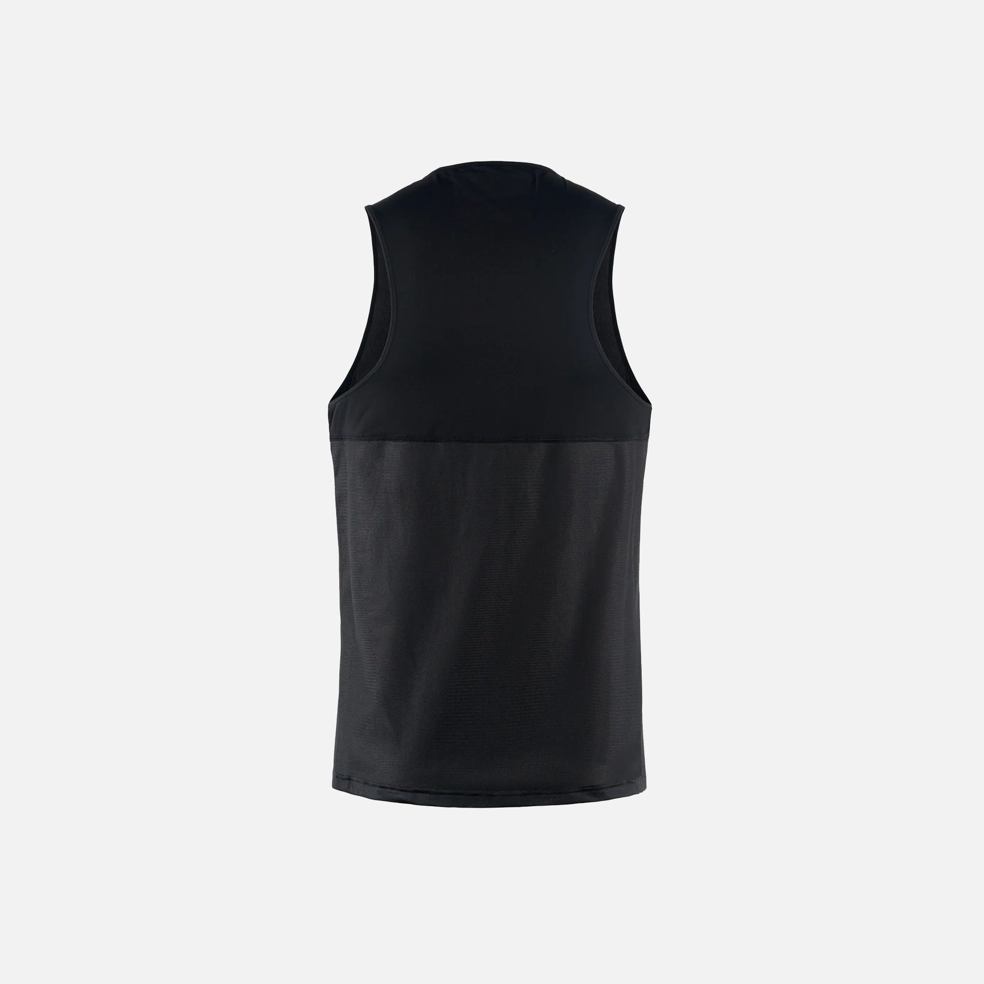 District Vision Paneled Mesh Singlet - Black