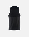 District Vision Paneled Mesh Singlet - Black