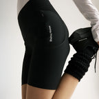 District Vision Womens Cargo Compression 7" Tights - Black
