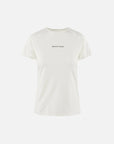 District Vision Womens Deva Short Sleeve T-Shirt - Lunar White