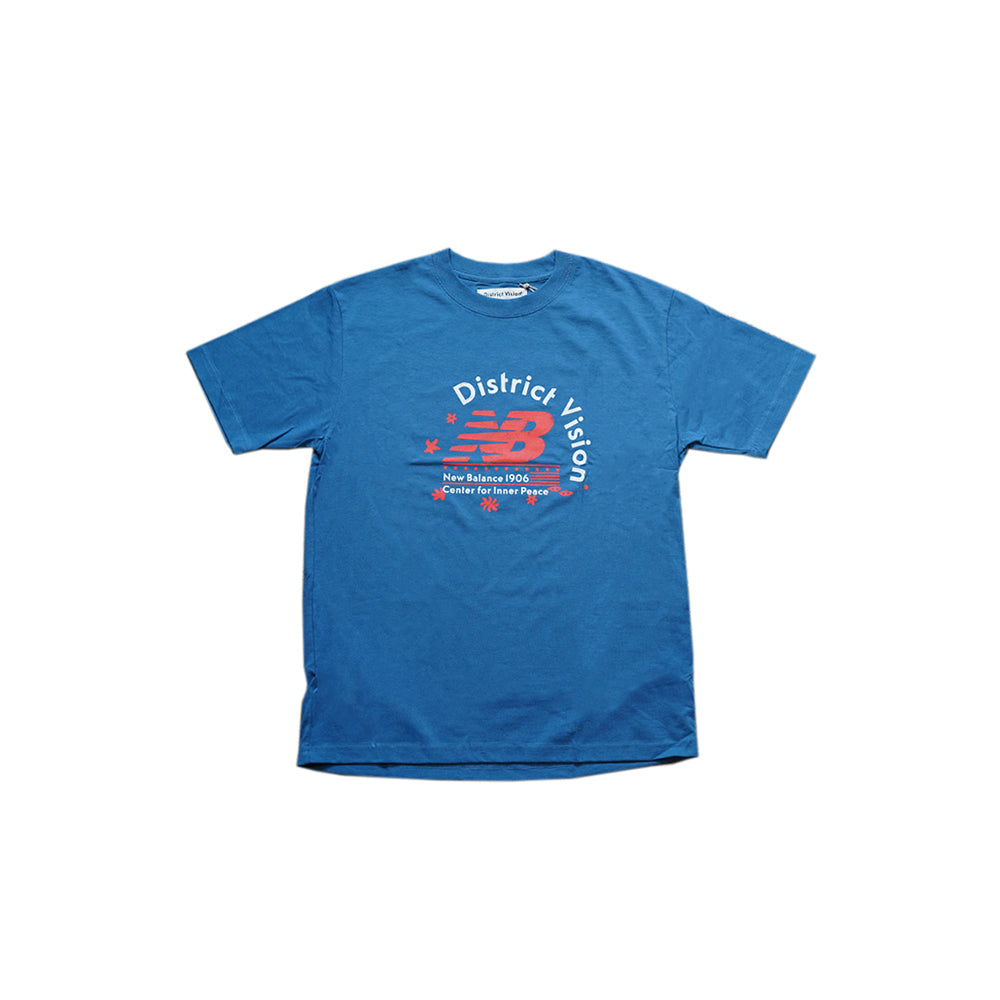 District Vision x New Balance Made In USA T-Shirt - Blue
