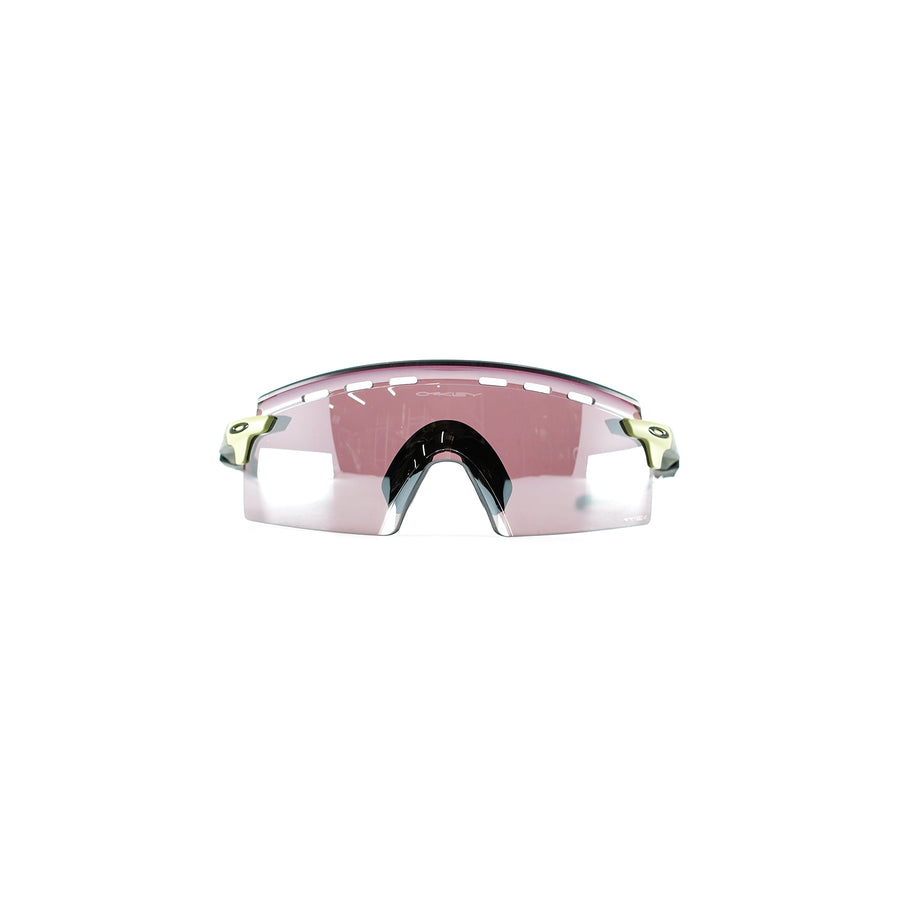 Oakley Encoder Strike Chrysalis Collection Sunglasses - Fern Swirl (Prizm Road Black Lenses)