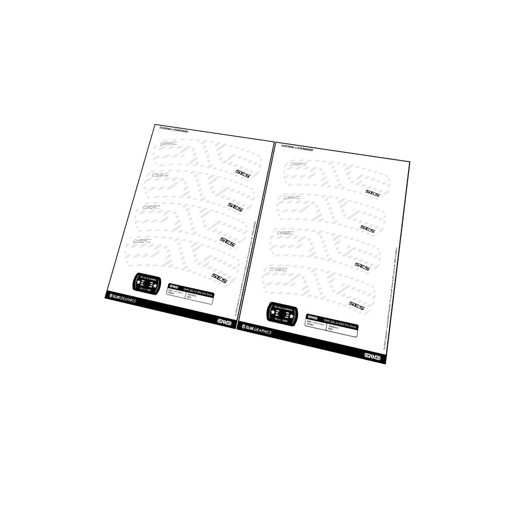 ENVE SES 3.4 Decal Kit - Matte White