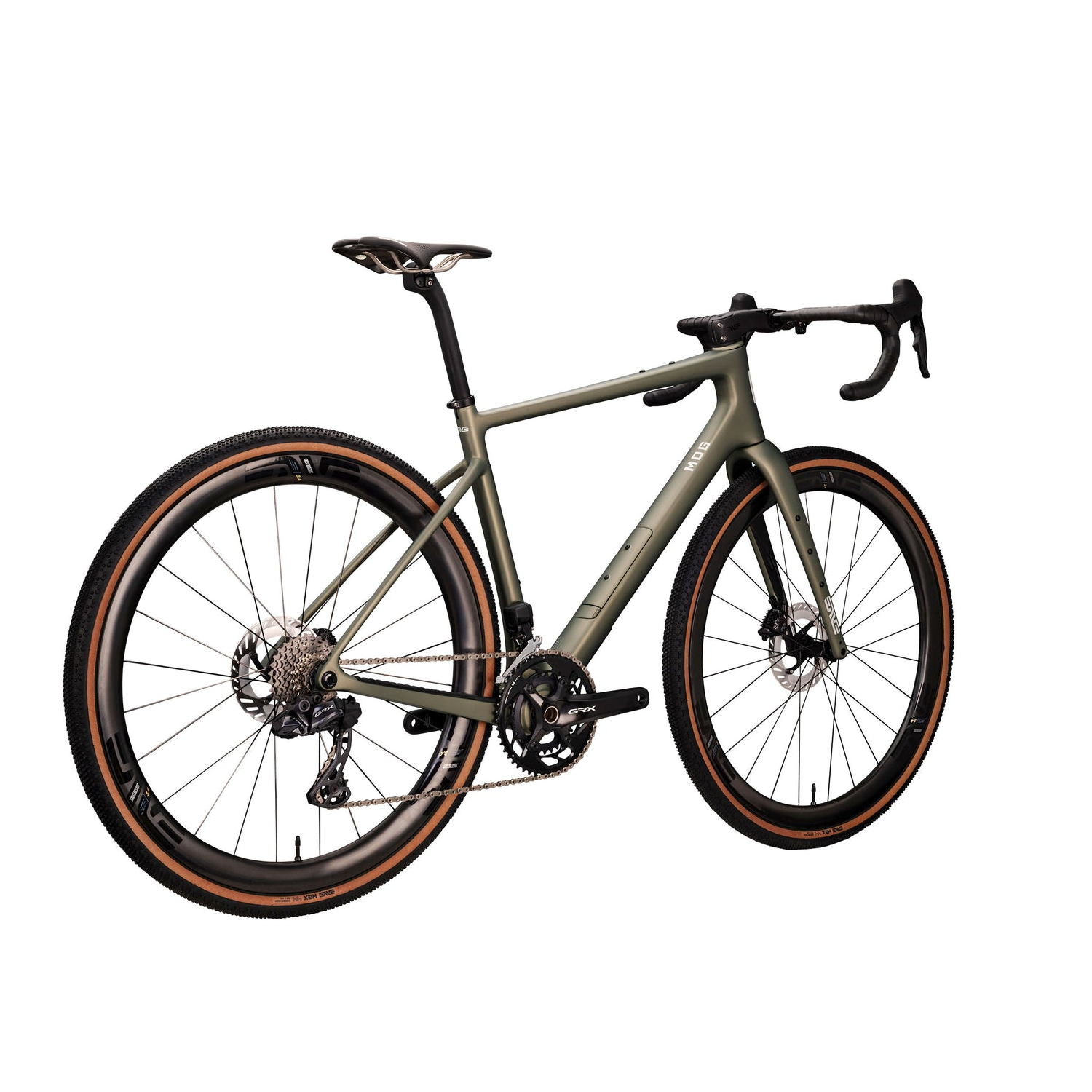 ENVE MOG Gravel Frameset - Topo Green