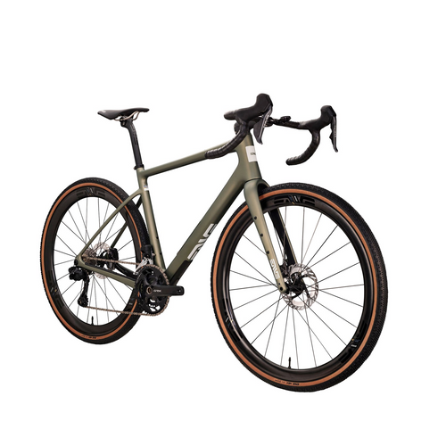 ENVE MOG Gravel Frameset - Topo Green