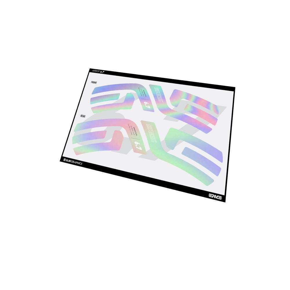 ENVE SES 6.7 Decal Kit - Holographic Rainbow