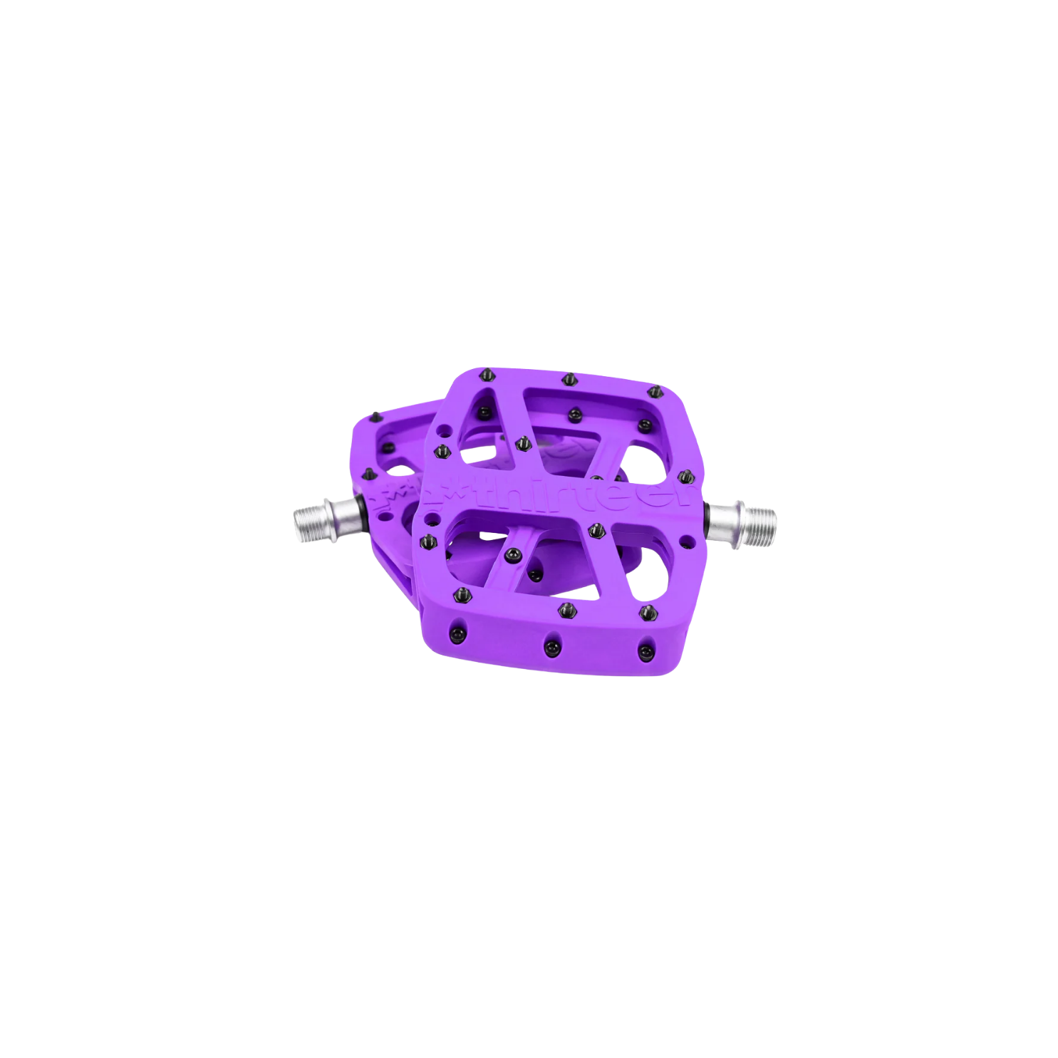 e*thirteen Composite Base Pedal - Eggplant