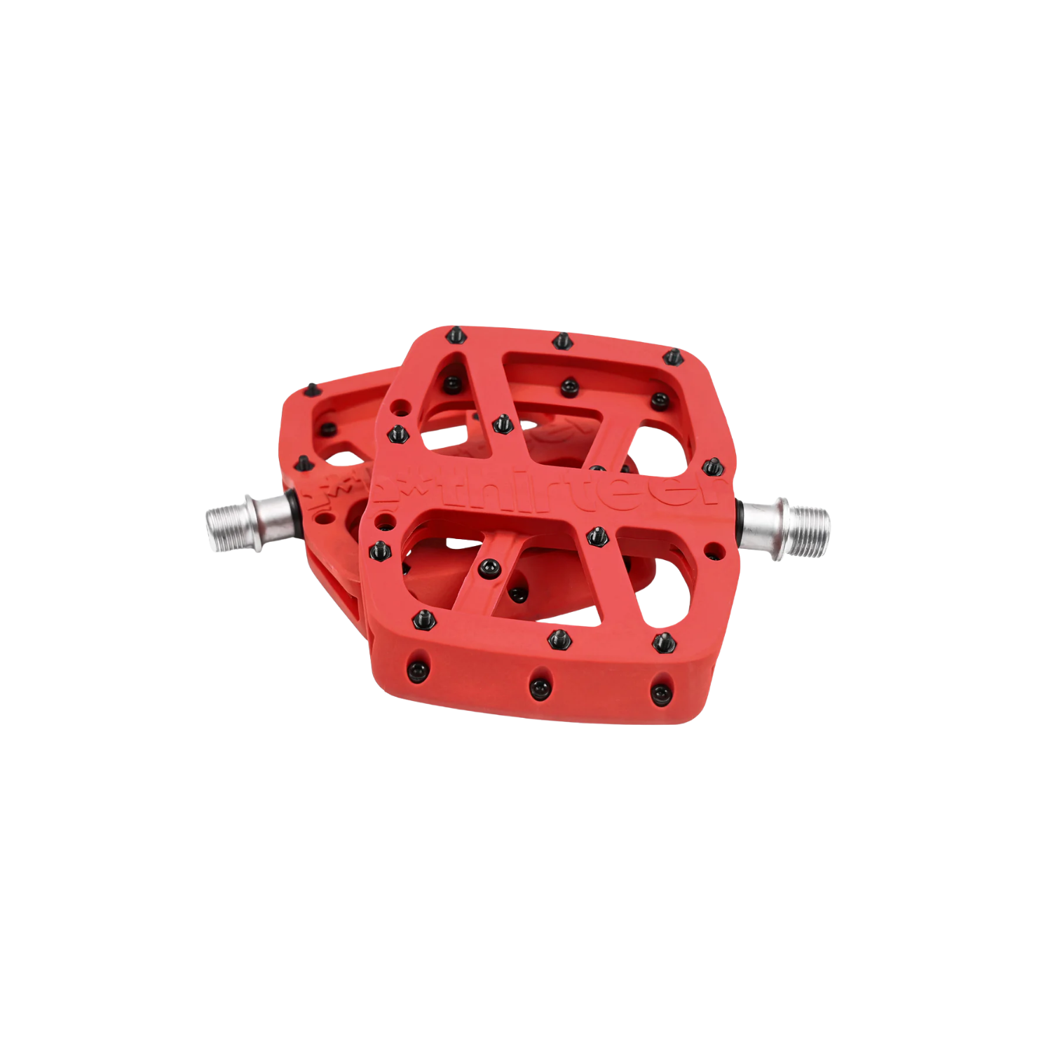e*thirteen Composite Base Pedal - Red