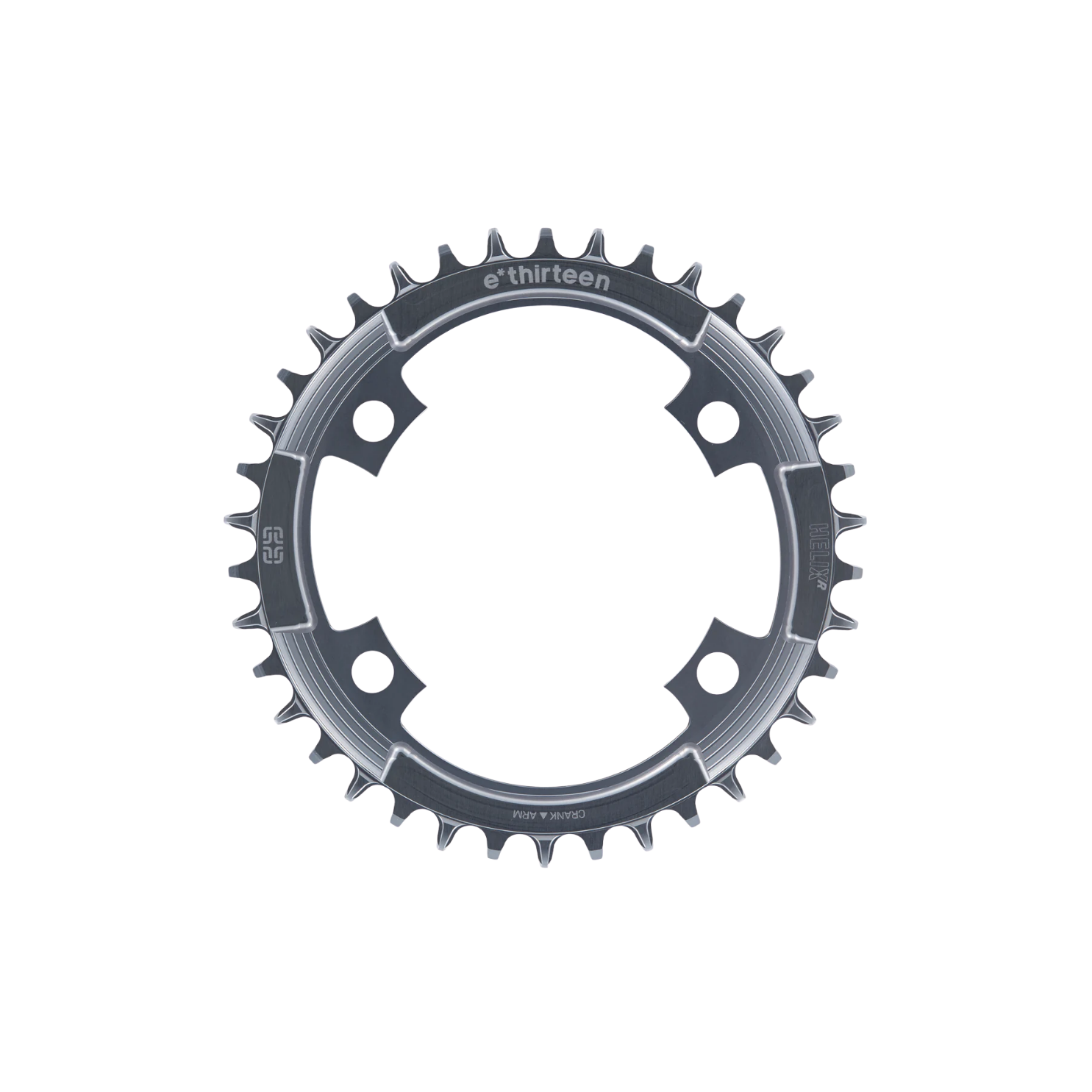 e*thirteen Helix Race 107 BCD Chainring - Grey