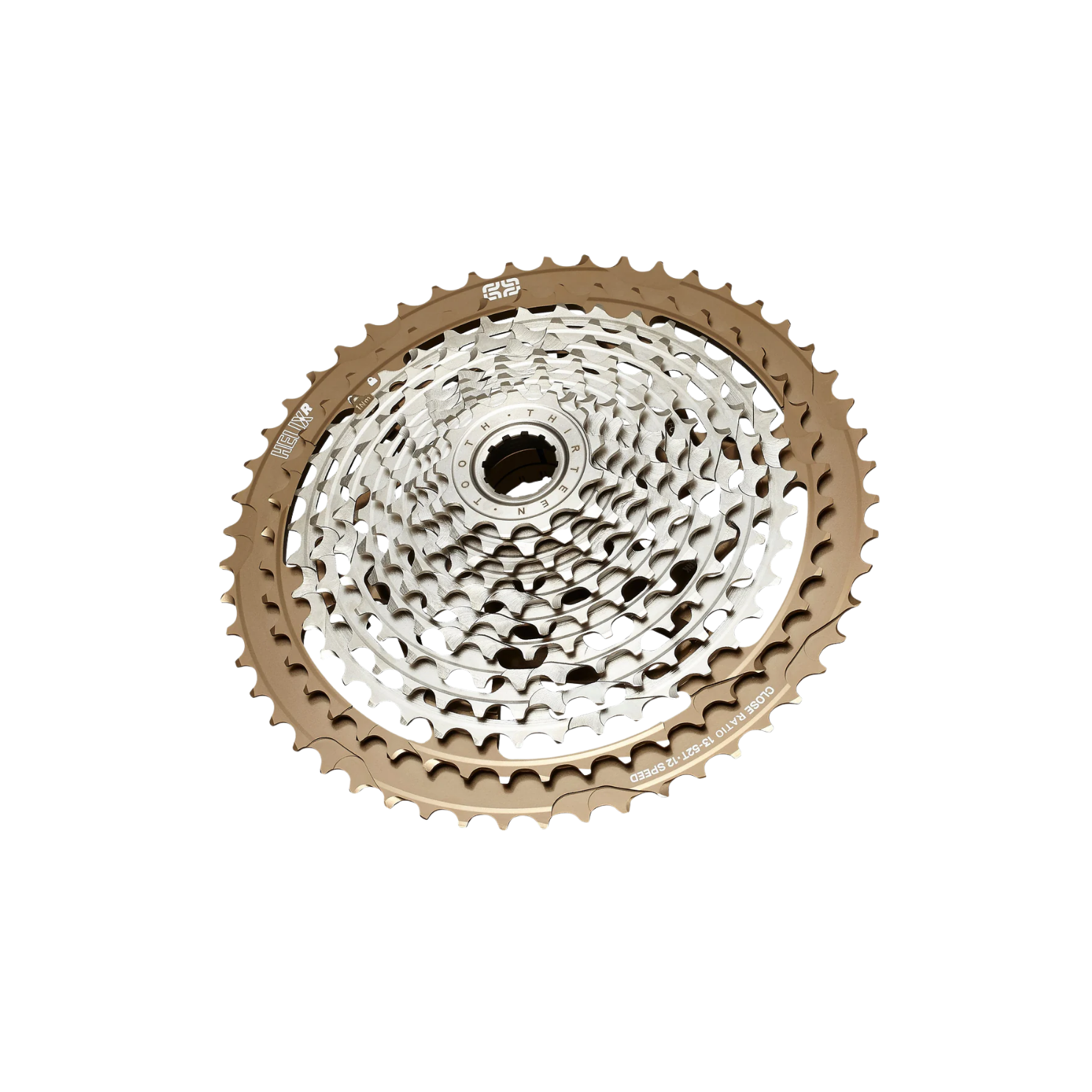e*thirteen Helix Race 12-Speed 13-52T Cassette - Bronze