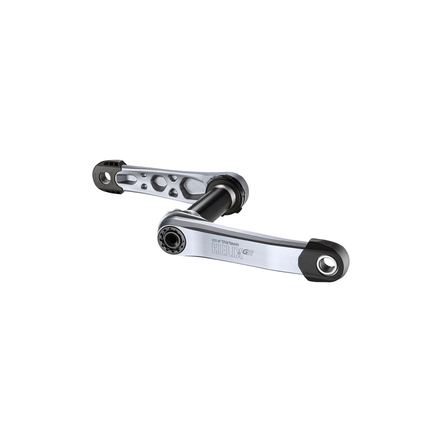 e*thirteen Helix Race Alloy GR Cranks - Sterling Silver