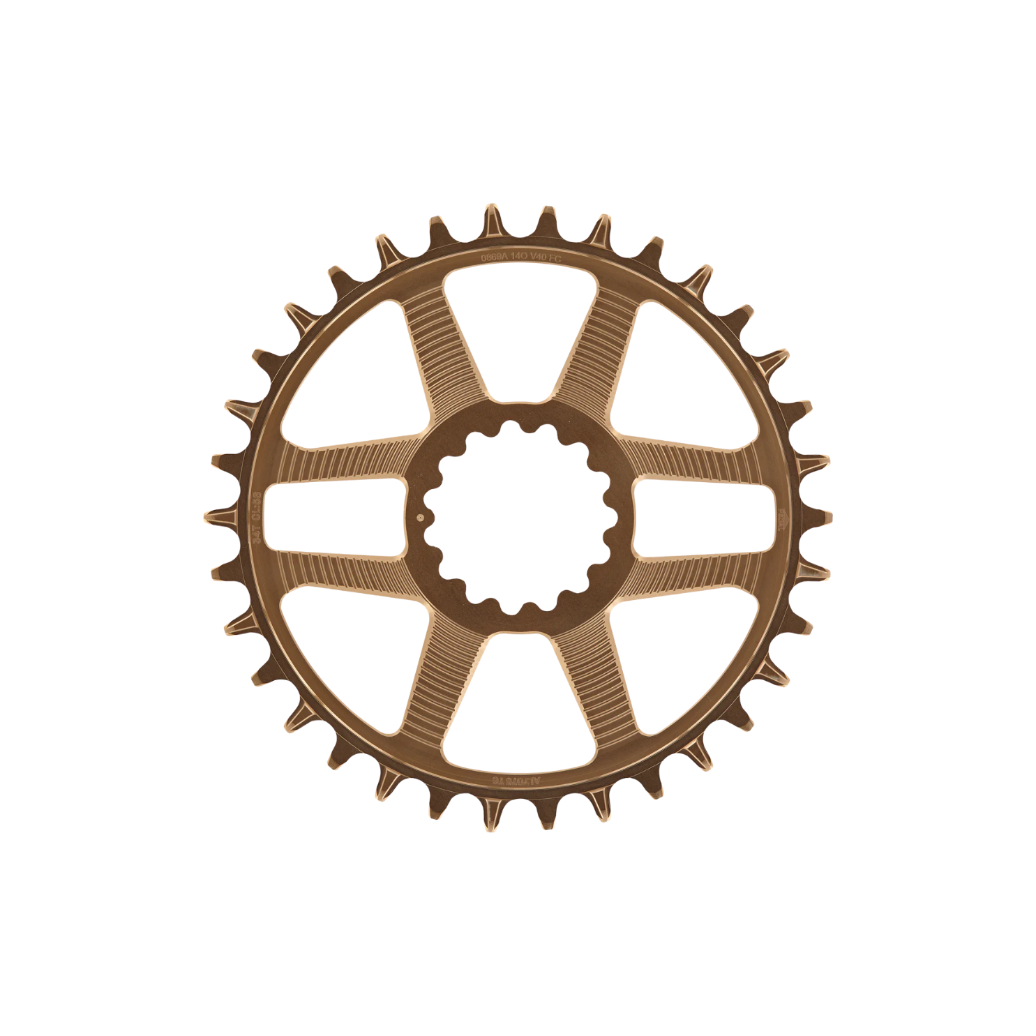 e*thirteen Helix Race Direct Mount Chainring - Bronze