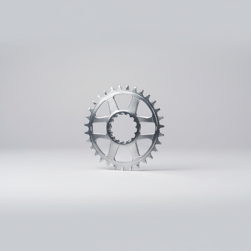 e*thirteen Helix Race Direct Mount Chainring - Silver