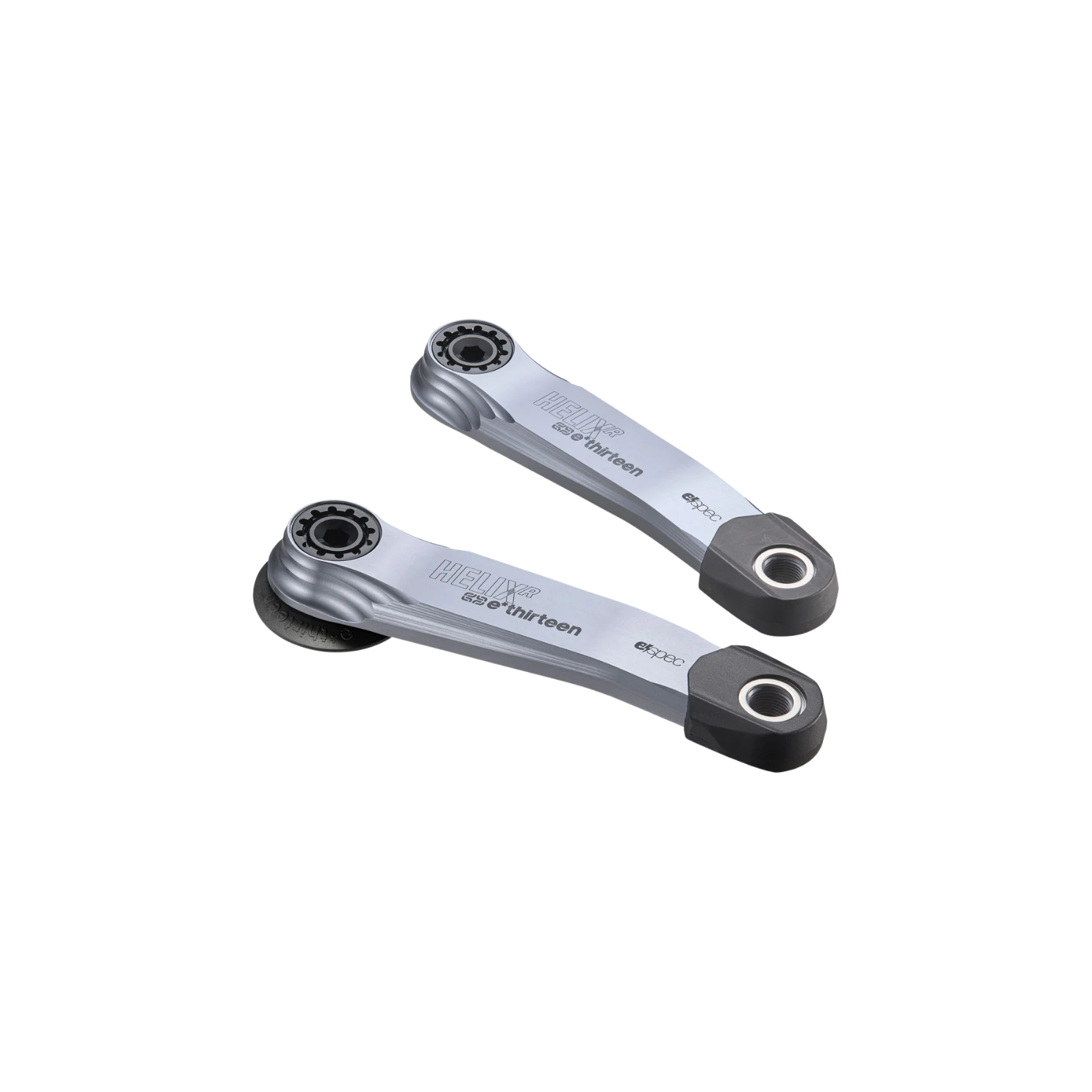 e*thirteen Helix Race e*spec Alloy Cranks - Sterling Silver