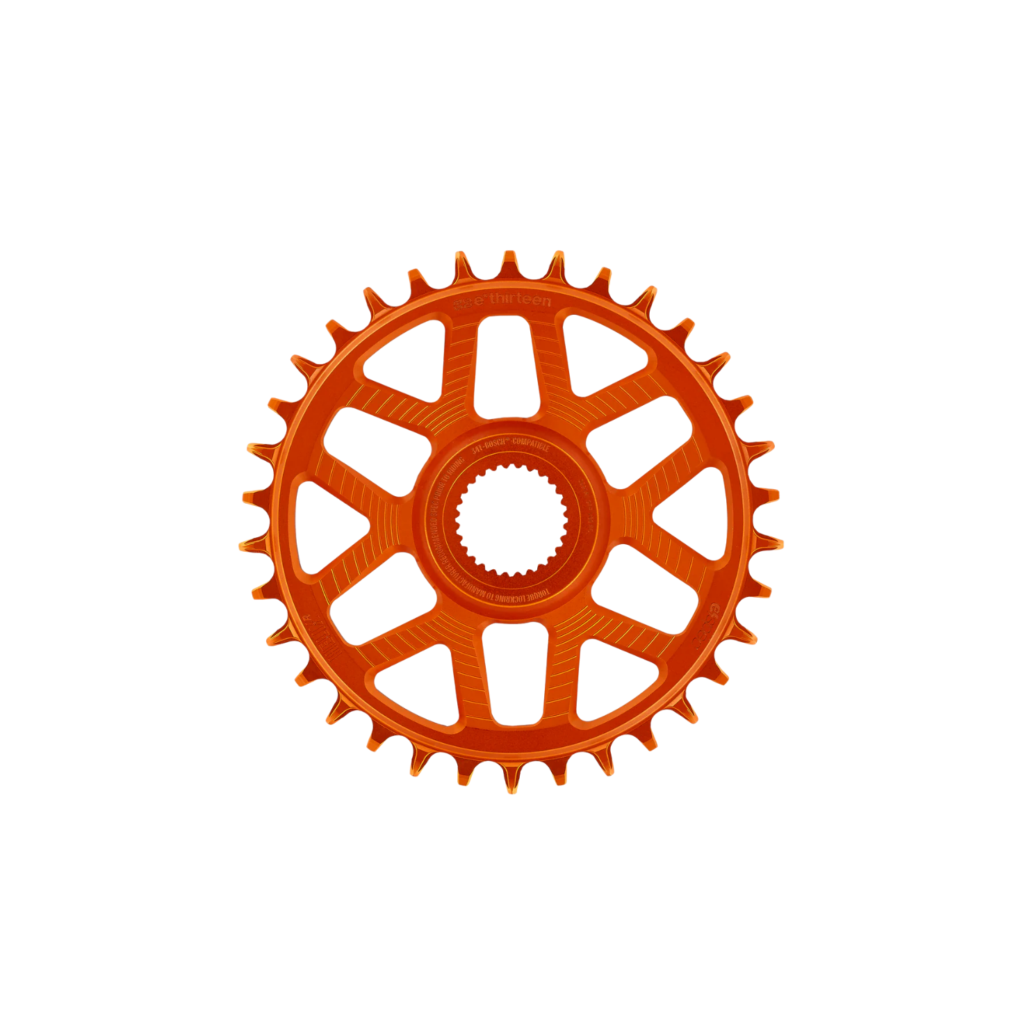 e*thirteen Helix Race e*spec Chainring - Naranja