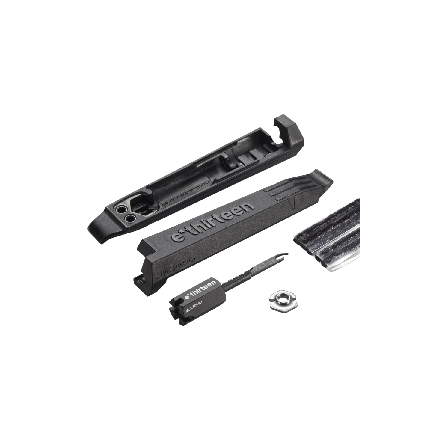 e*thirteen Tyre Lever & Plug Repair Kit - Black