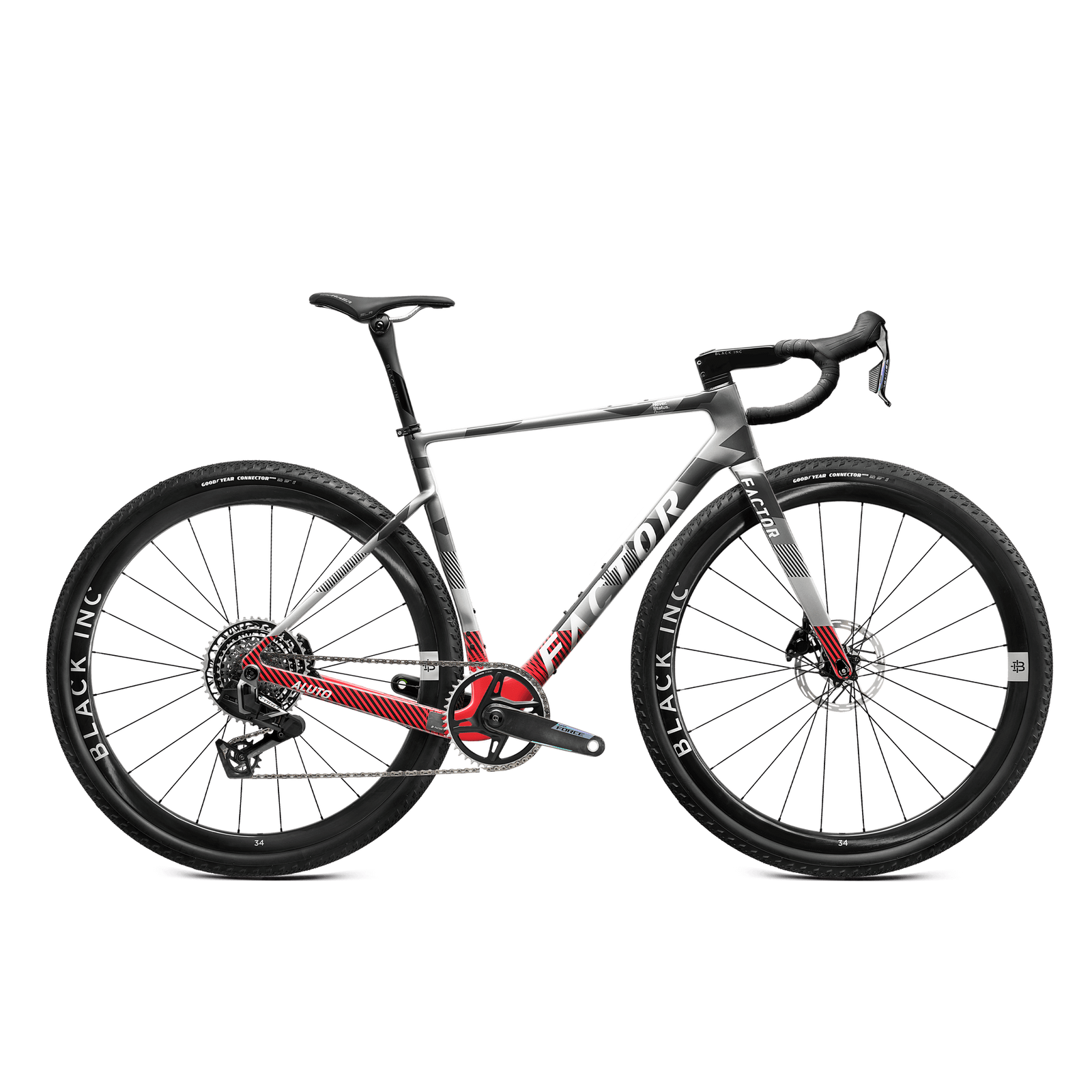 Factor Aluto Complete - SRAM Force XPLR +PM - Quattro Grey