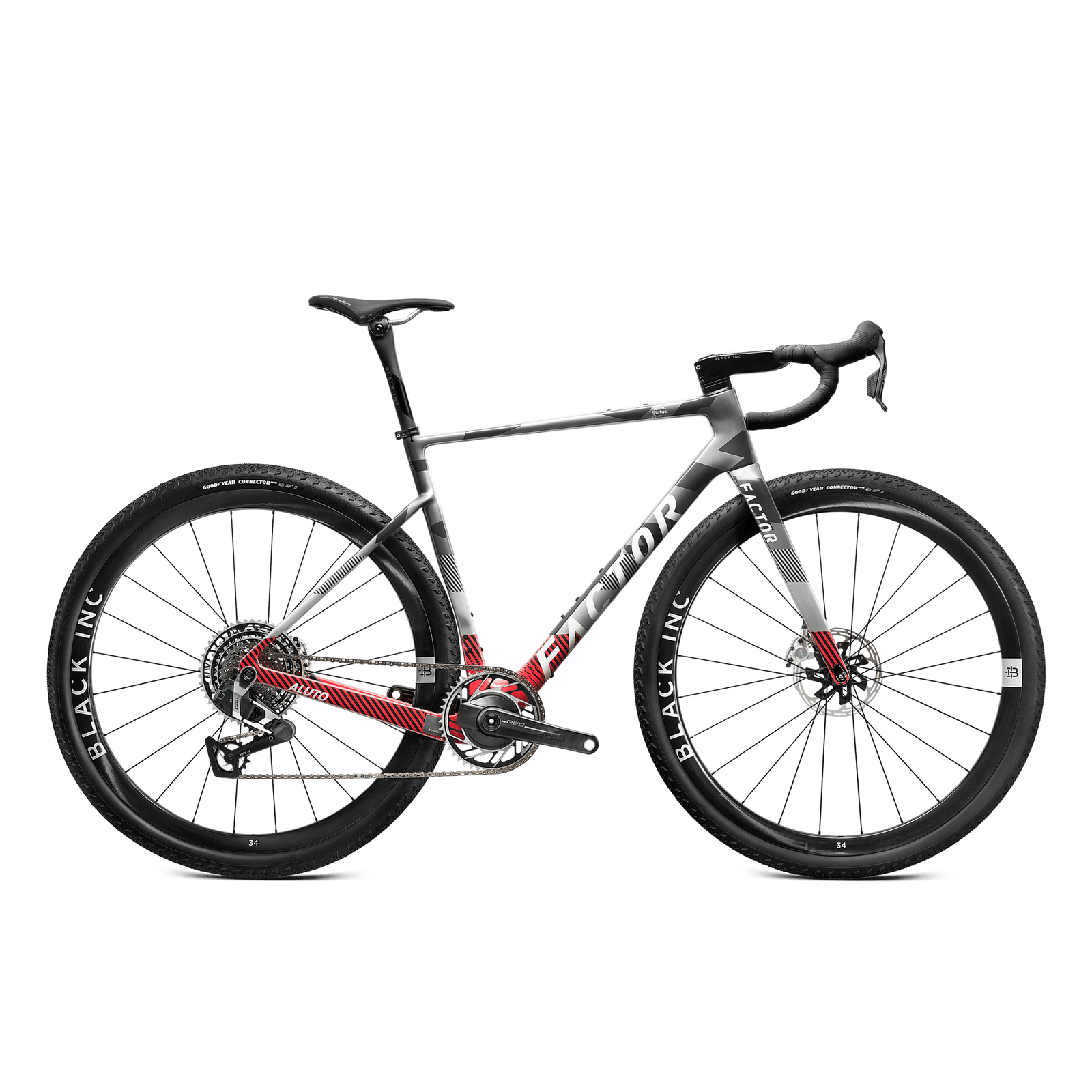 Factor Aluto Complete - SRAM Red XPLR +PM - Quattro Grey