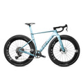 Factor Elara Complete + Black Inc 46 Wheelset - Sram Force XPLR + PM - Virescent Blue