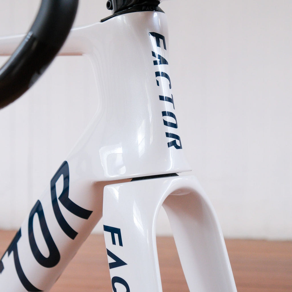 Factor Monza Frameset - Pearl White