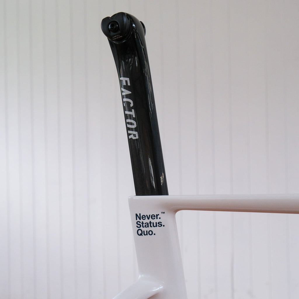 Factor Monza Frameset - Pearl White