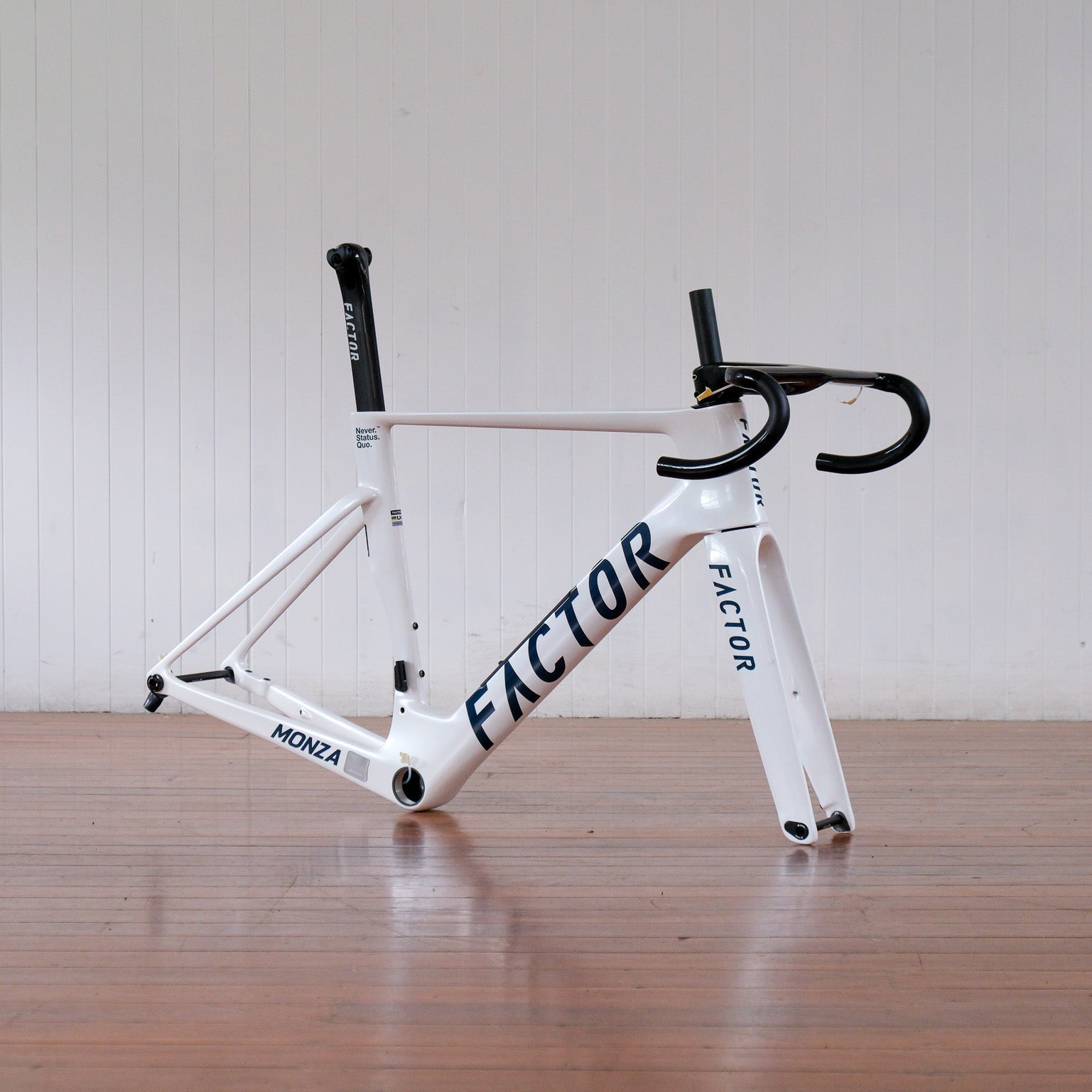 Factor Monza Frameset - Pearl White