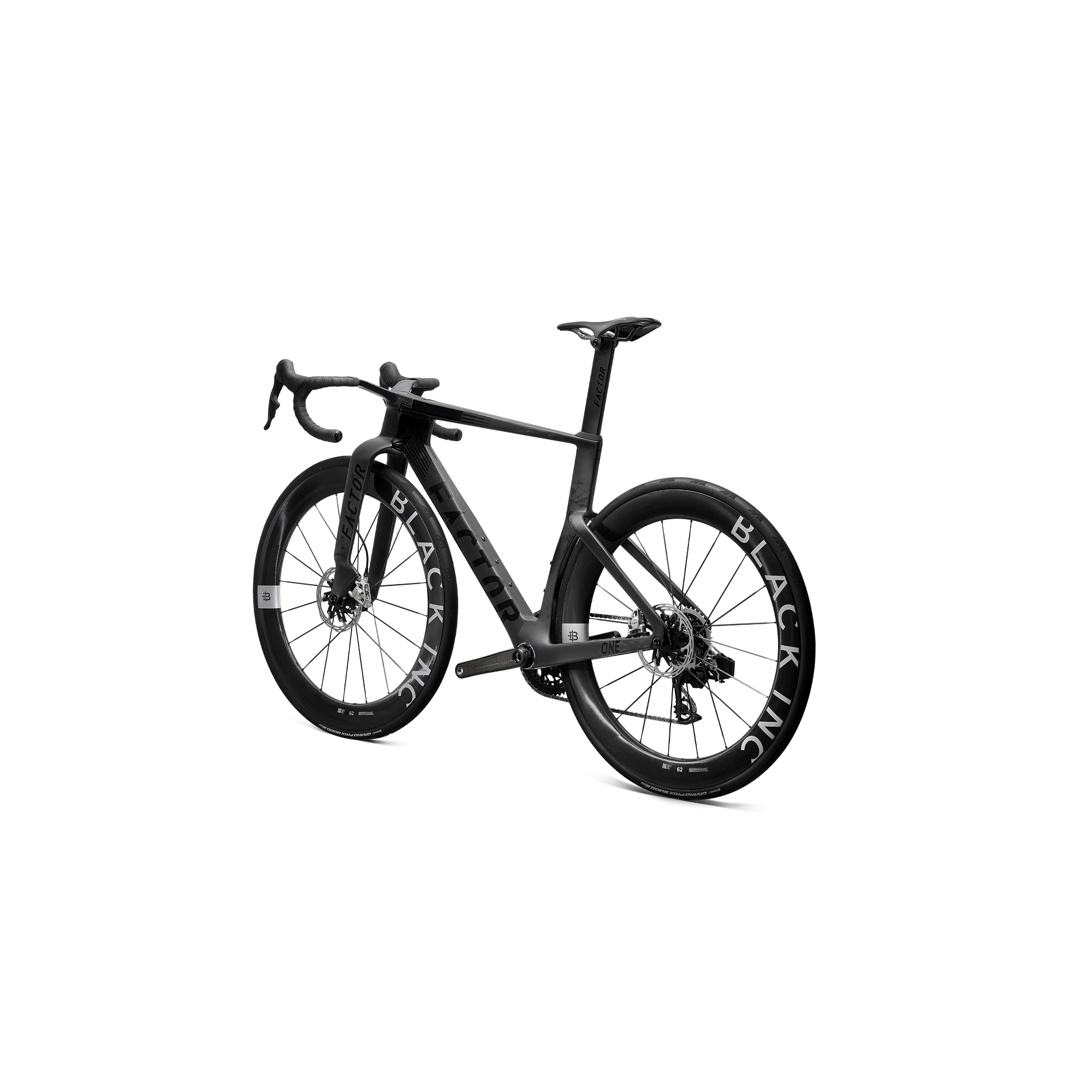 Factor One Road Bike - SRAM Force Complete w/ Power Meter - Onyx Black