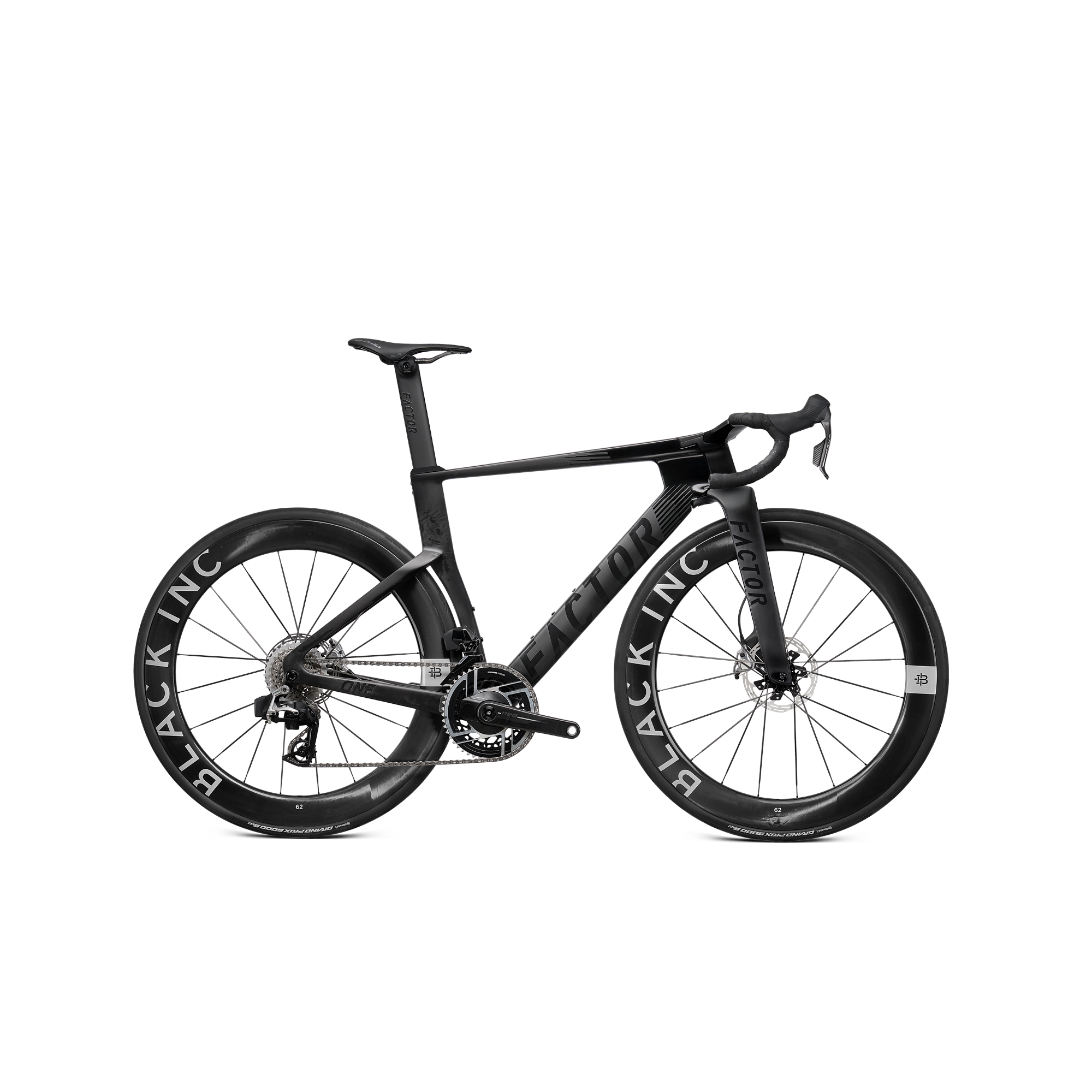 Factor One Road Bike - Shimano Dura Ace Complete - Onyx Black