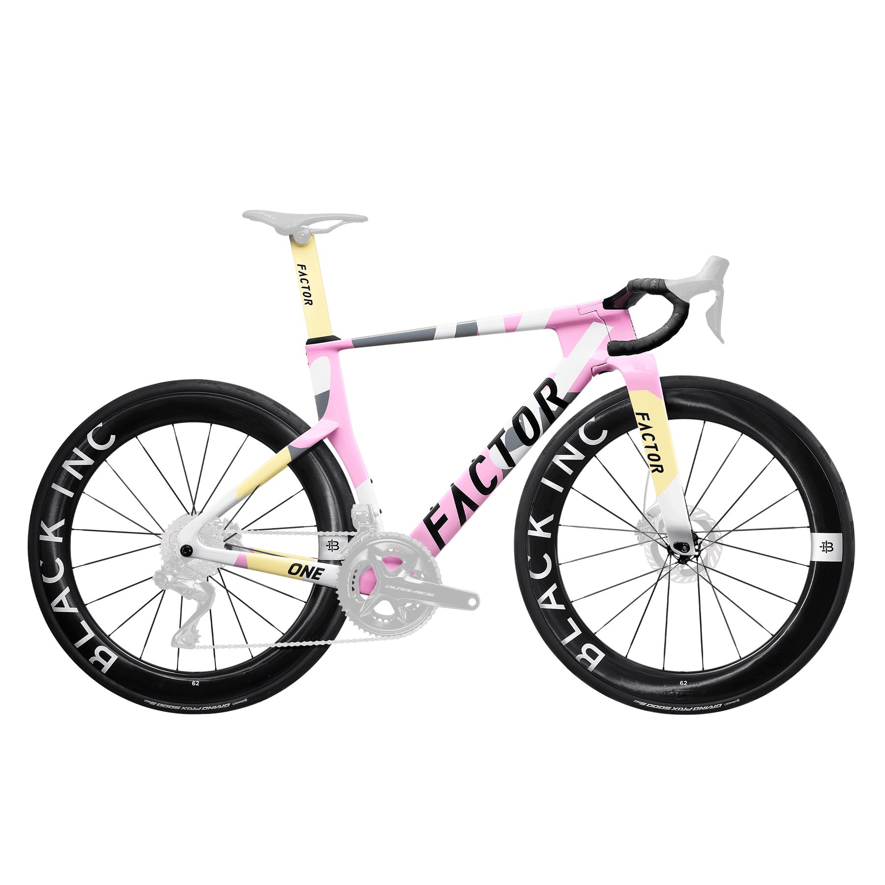 Factor One Premium Package Frameset + Wheels - Blush