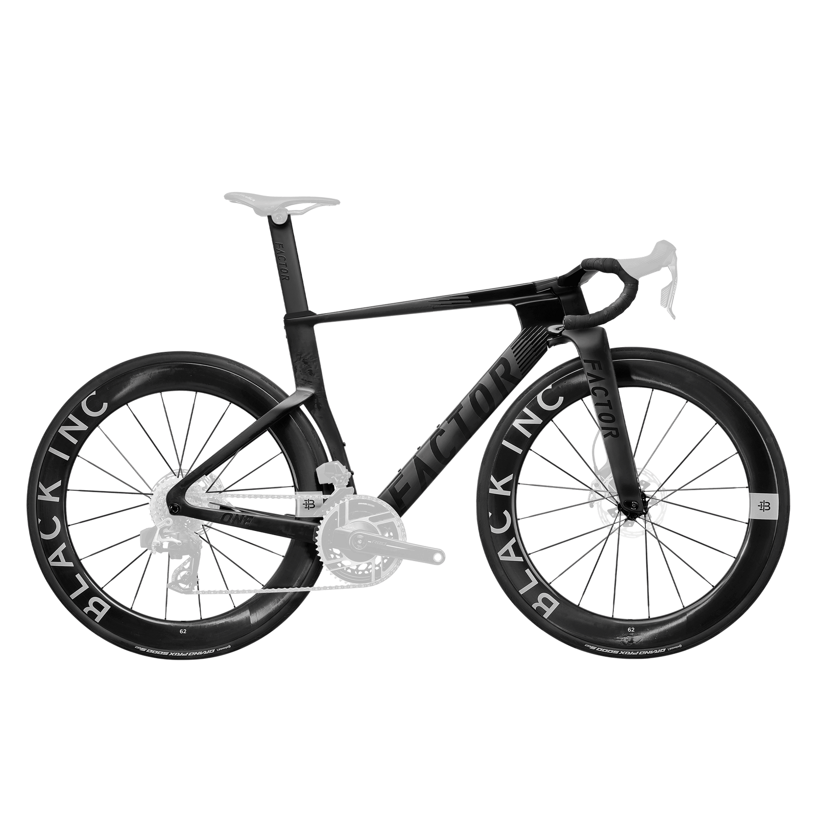 Factor ONE Premium Package + Wheelset - Onyx Black
