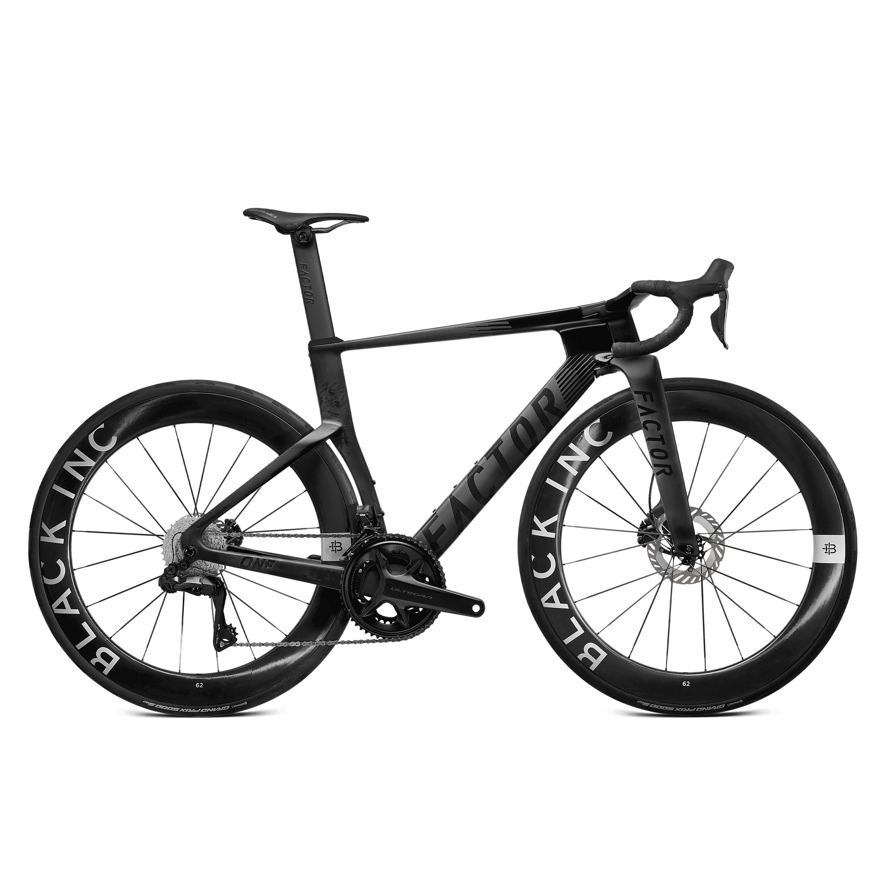 Factor One Road Bike - Shimano Ultegra Complete - Onyx Black