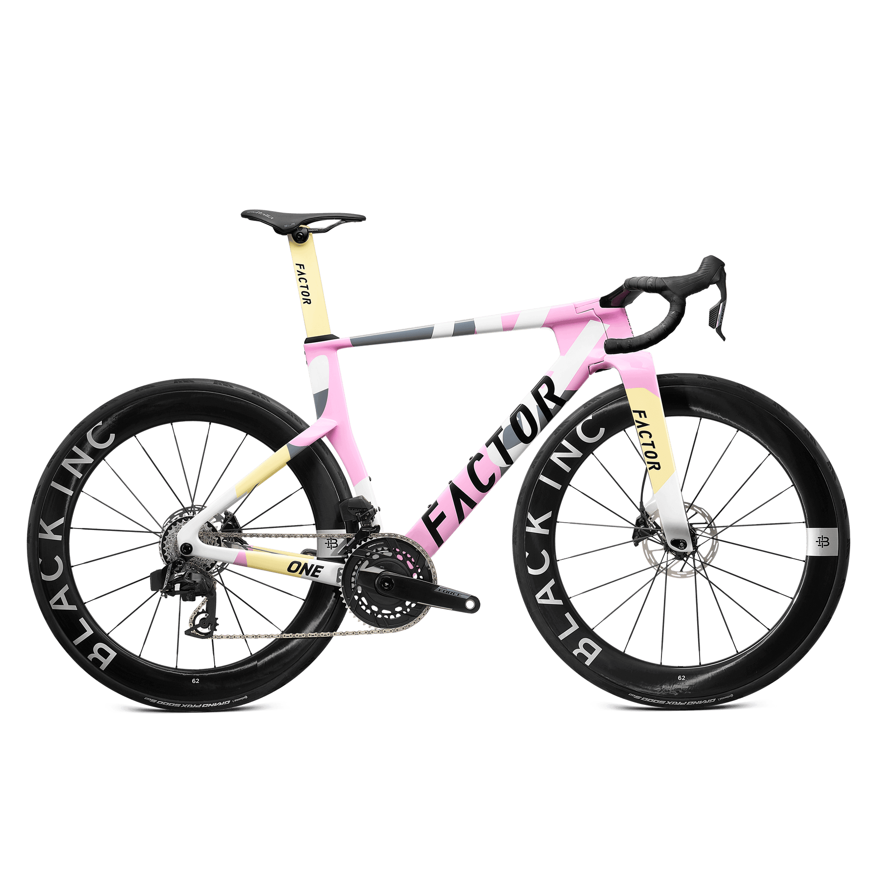Factor One Road Bike - SRAM Force Complete w/ Power Meter - Blush