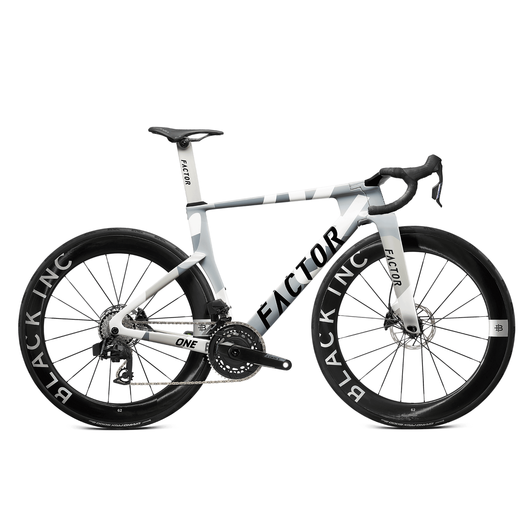 Factor One Road Bike - SRAM Force Complete w/ Power Meter - Nimbus Grey